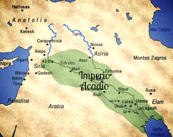 Primer imperio Acadio en Mesopotamia