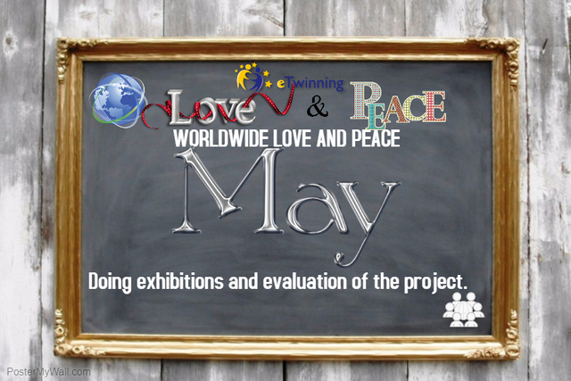 Doing exhibitions and evaluation of the project.