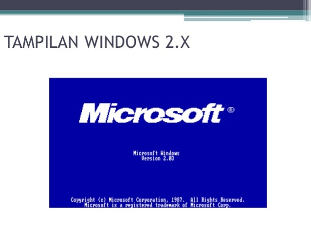 windows 2.x