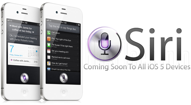 Siri con iOS 5