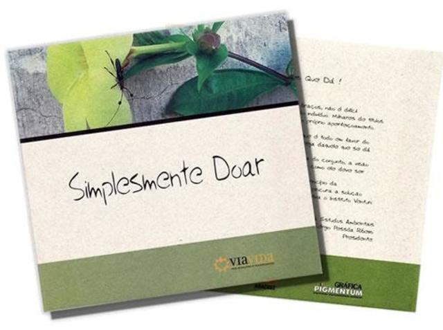 2006 - Lançamento do Livro "Simplesmente Doar"
