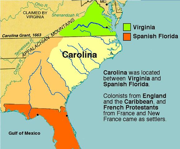 the Carolinas