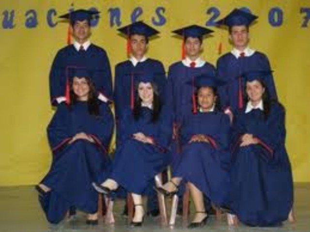 Graduación del Liceo de Aserrí