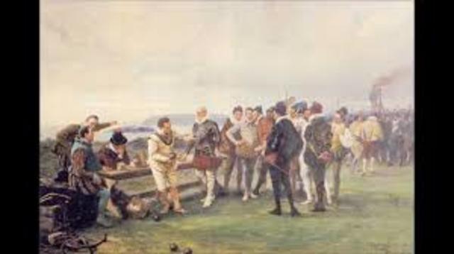 Francis Drake defeated the Spanish Armada