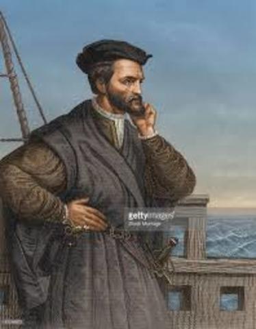 Jacques Cartier explored the St. lawrence River to Montreal for France