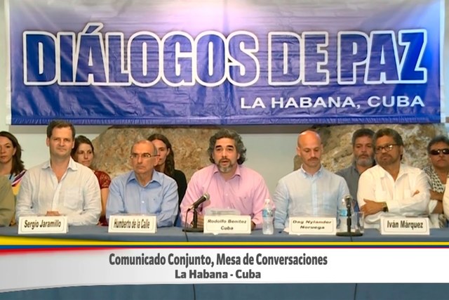 Instalación de la Mesa de Conversaciones entre el Gobierno Santos y las FARC-EP