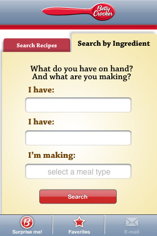 General Mills: Betty Crocker Mobile Cookbook