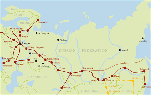 Trans-Siberian Railway and steel production