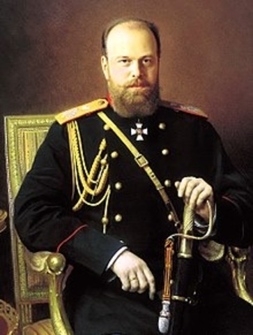 Alexander III becomes Czar