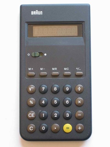 CALCULADORA BRAUN