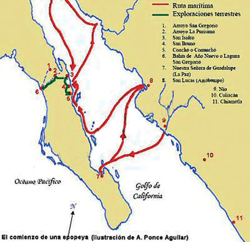México: Expedición de Atondo