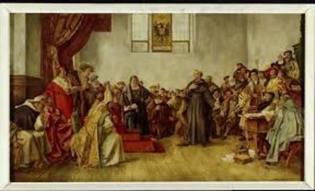 Pope Leo X excommunicates martin luther