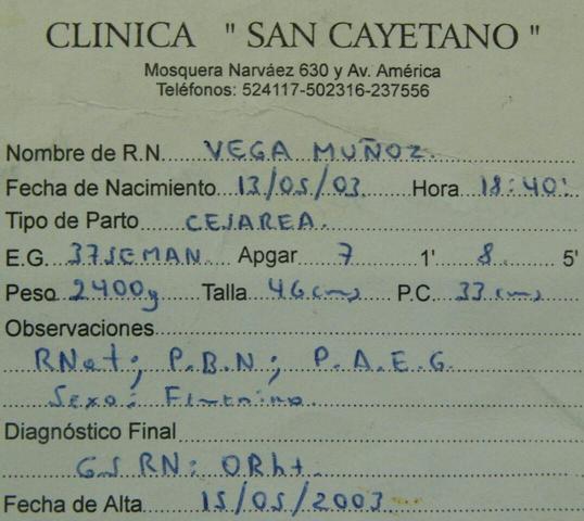 Una pequeña luz iluminó su vida