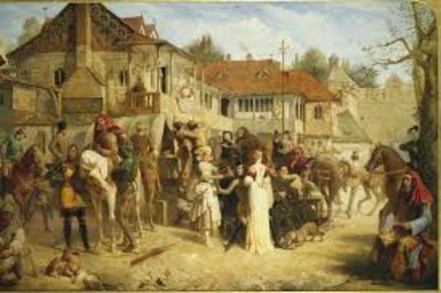 The Medieval period in England begins