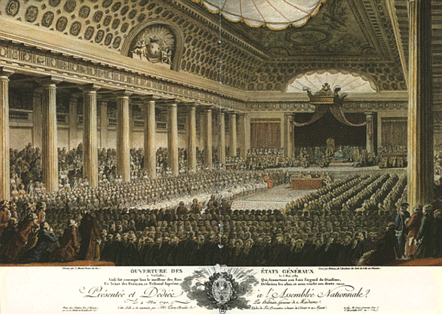 Sesión de apertura de los Estados Generales