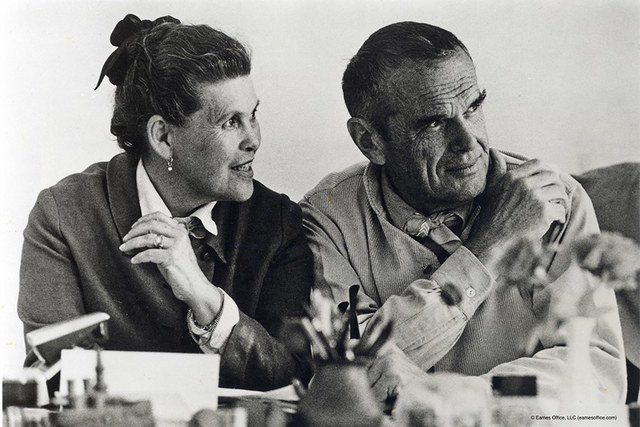Charles Eames and Ray Eames