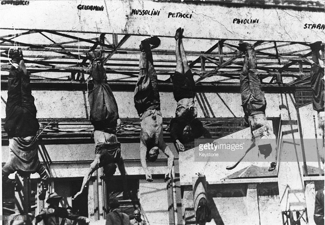 Mussolini captured and executed