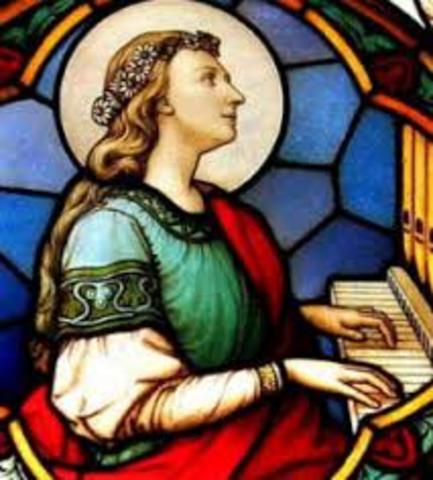 Mort de Santa Cecília