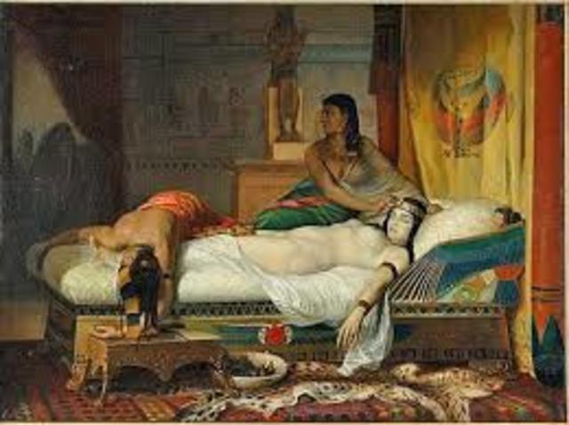 Mort de Cleopatra
