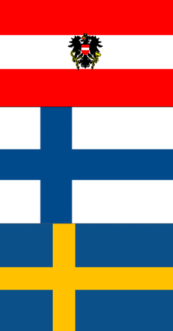 Incorporación de tres países