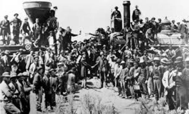 Transcontinental Railroad Completed
