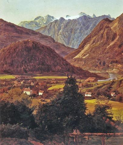 Waldmüller, Paesaggio presso Ischl, 1834