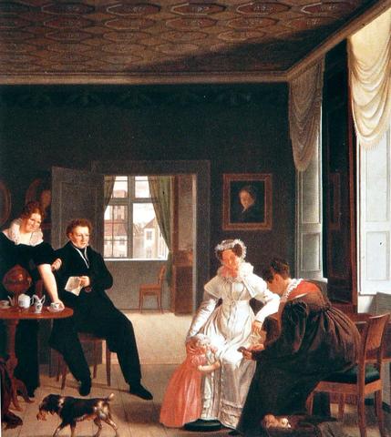 E. D. Baeretzen, La famiglia Winther, 1827