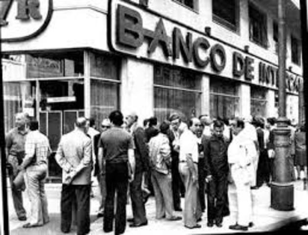 Quiebra de Bancos.