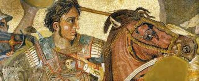 Conquista dell'Egitto da parte di Alessandro Magno.