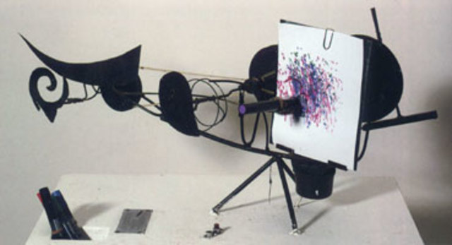 “Metamatic n°8”, robot de dibujar