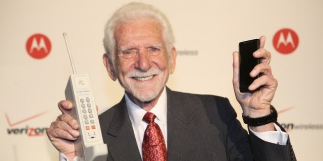 People that invented the first phone and the first phone