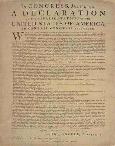 Declaration of Independence