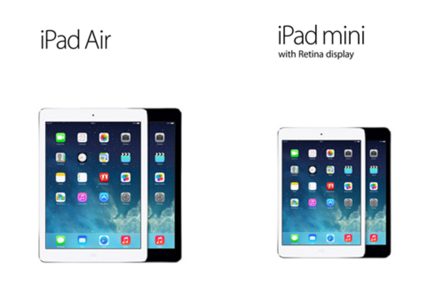 iPad air y iPad Mini 2