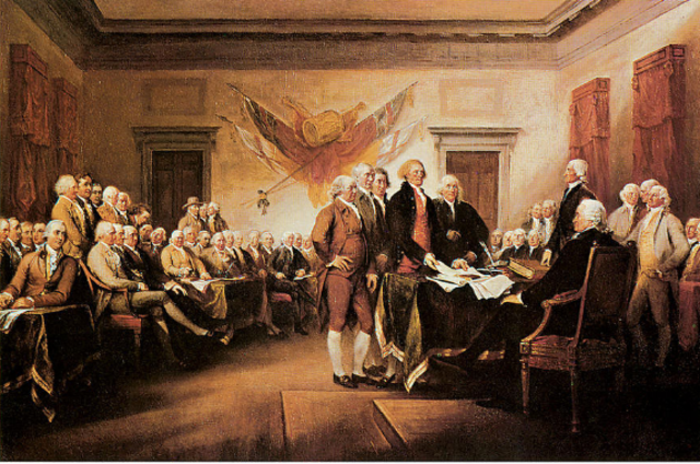 Declaration of Independence is adopted