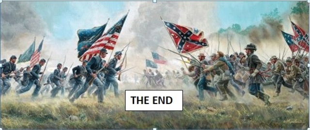 End of the Civil War.