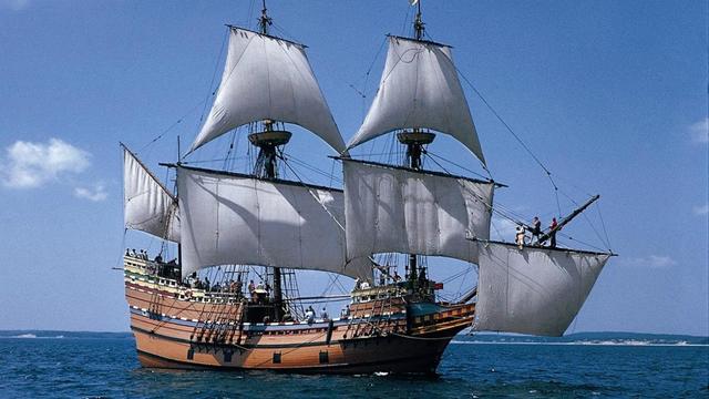 The Voyage of the Mayflower.
