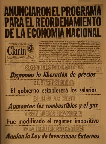 Discurso de Martínez de Hoz