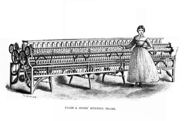 The Spinning Frame was invented