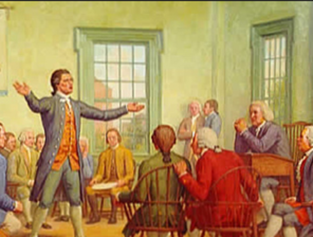 The First Continental Congress meets