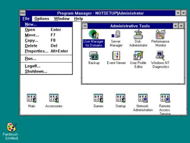 WINDOWS NT 3.51