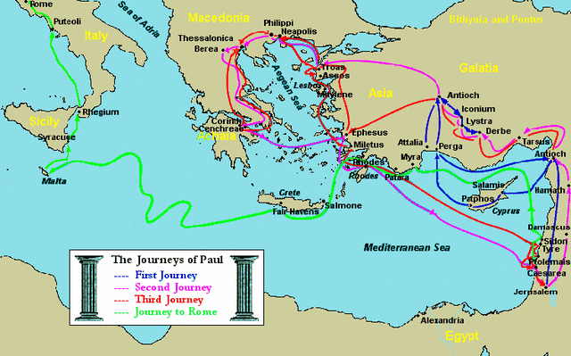 The Journeys of Paul