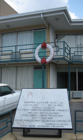 Martin Luther King assasinated