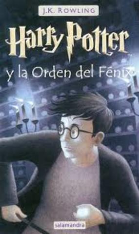 El libro Harry Potter y la Orden del Fénix fue publicado