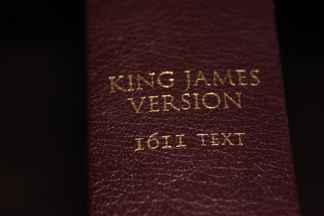 The King James bible is produced