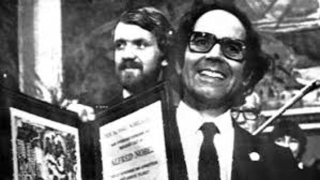 Otorgamiento del Premio Novel a Perez Esquivel