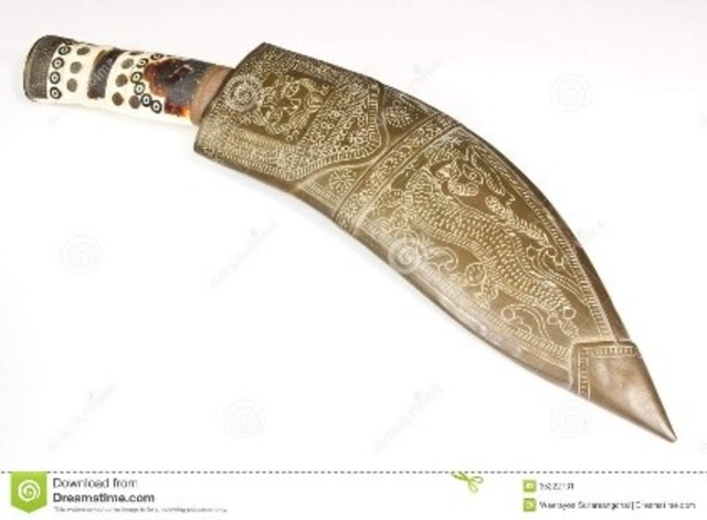 CUCHILLO DE COBRE