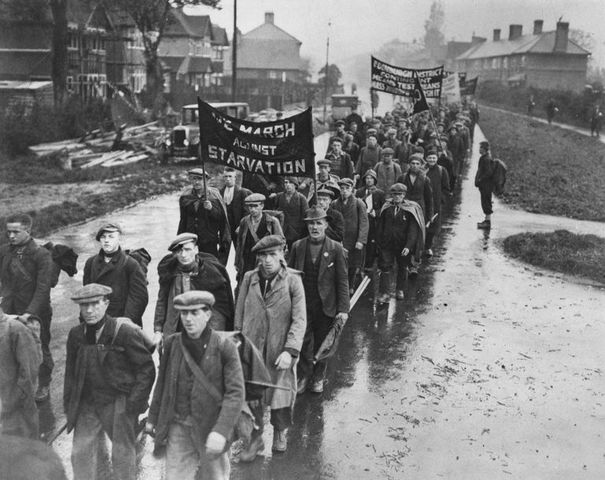 Start of the Great Depression