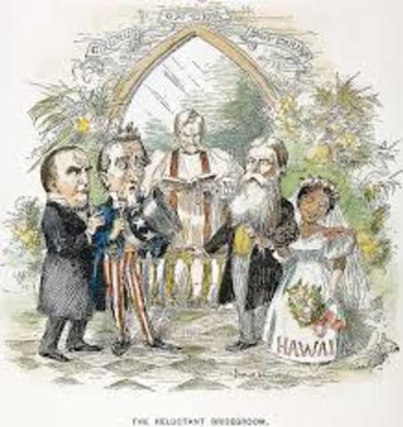 •	Annexation of Hawaii