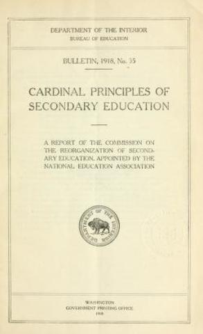 Cardinal Principles Report