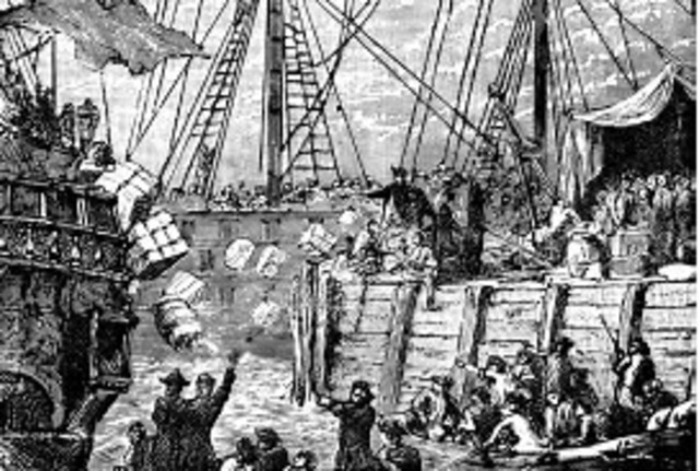 The Boston Tea Party